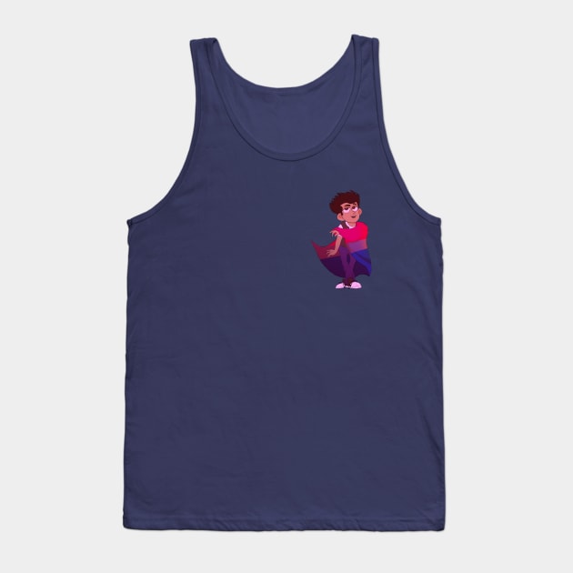 Jay The Bi Magician | BIG MOUTH Tank Top by TEAVP0PC0RN